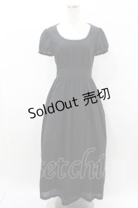 BPN / ワッシャーロングワンピース  黒 H-25-07-28-011-GO-OP-KB-ZH