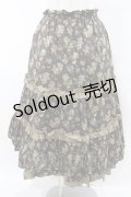 Jane Marple / FOREST DELIGHTS//ティアードスカート  ブラウン H-25-07-28-018-JM-SK-KB-ZH