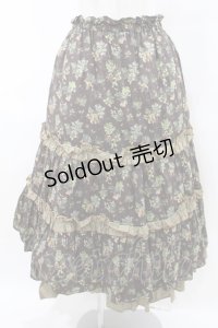 Jane Marple / FOREST DELIGHTS//ティアードスカート  ブラウン H-25-07-28-018-JM-SK-KB-ZH
