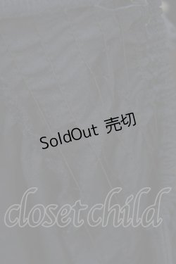 画像4: OZZ ANGELO / 薔薇刺繍ハイウエストフリルスカート  紺×茶 H-25-07-28-021-OO-SK-KB-ZH