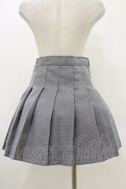 画像2: MORPH8NE / OFF SKIRT L ブラック×ホワイト H-25-07-29-005-PU-SK-KB-ZH
