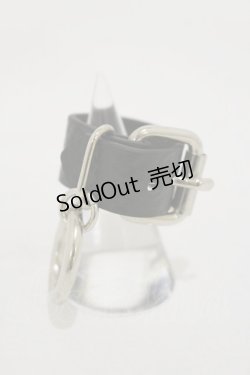 画像1: ニュリカデリック / ベルトリングリング 5〜20号 ブラック H-25-07-29-051-PU-AC-KB-OS