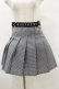 画像1: MORPH8NE / OFF SKIRT L ブラック×ホワイト H-25-07-29-006-PU-SK-KB-ZH (1)