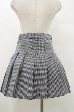 画像2: MORPH8NE / OFF SKIRT L ブラック×ホワイト H-25-07-29-006-PU-SK-KB-ZH