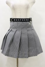画像1: MORPH8NE / OFF SKIRT L ブラック×ホワイト H-25-11-16-009-PU-SK-KB-ZH (1)