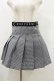 画像1: MORPH8NE / OFF SKIRT L ブラック×ホワイト H-25-07-29-007-PU-SK-KB-ZH (1)