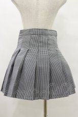 画像2: MORPH8NE / OFF SKIRT L ブラック×ホワイト H-25-11-16-009-PU-SK-KB-ZH (2)