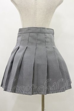 画像2: MORPH8NE / OFF SKIRT L ブラック×ホワイト H-25-07-29-007-PU-SK-KB-ZH