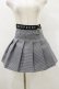 画像1: MORPH8NE / OFF SKIRT S ブラック×ホワイト H-25-07-29-008-PU-SK-KB-ZH (1)