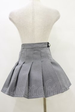 画像2: MORPH8NE / OFF SKIRT S ブラック×ホワイト H-25-07-29-009-PU-SK-KB-ZH