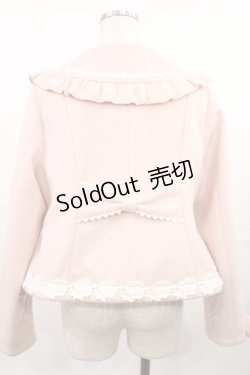 画像2: axes femme kawaii / ガーリーリボンショートコート M ピンク H-25-07-29-1027-AX-CO-NS-ZH