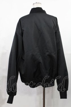 画像2: Jamie エーエヌケー / ビッグシルエット MA-1 中綿ブルゾン M ブラック H-25-07-29-1028-LO-JA-NS-ZH
