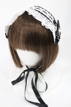 画像1: BABY,THE STARS SHINE BRIGHT / LoveLoveくみゃちゃんヘッドドレス  ブラック H-25-07-29-1033-BA-AC-NS-ZH