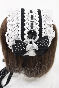 画像2: BABY,THE STARS SHINE BRIGHT / LoveLoveくみゃちゃんヘッドドレス  ブラック H-25-07-29-1033-BA-AC-NS-ZH