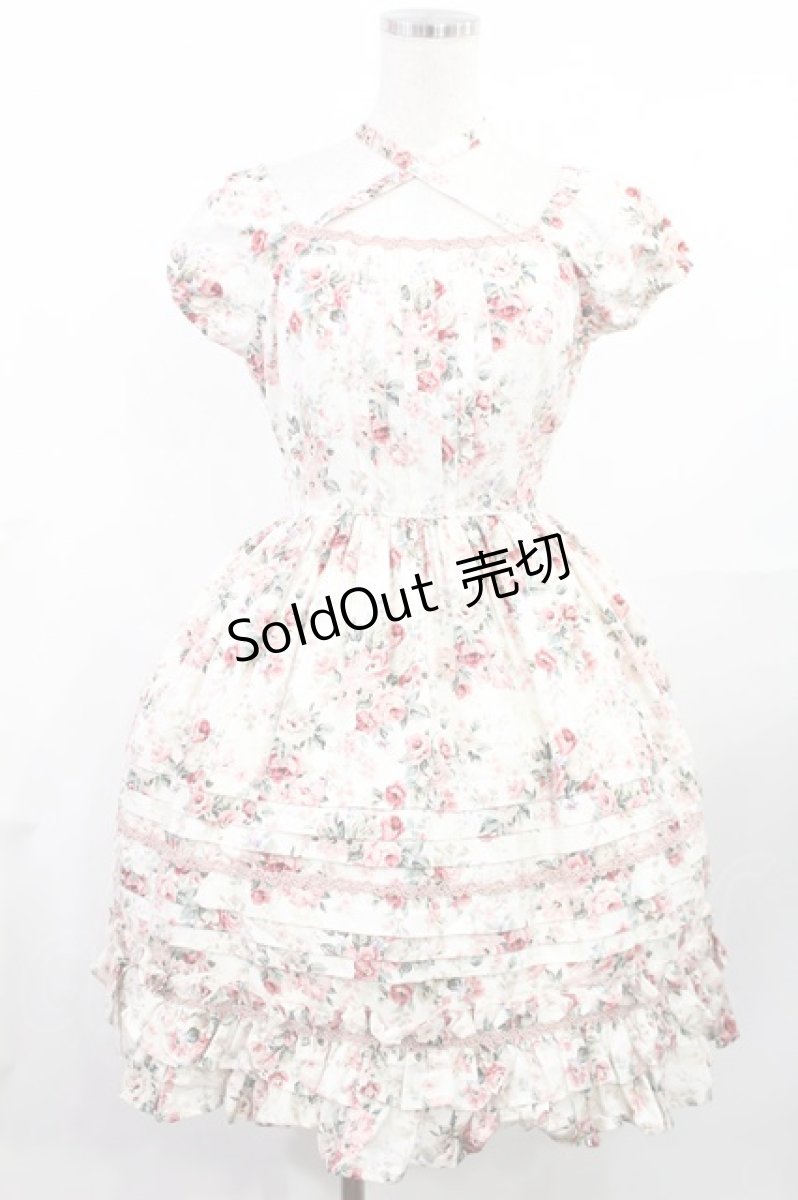 画像1: Victorian maiden / ロココブーケワンピース Free ロココピンク H-25-07-29-1003-CL-OP-NS-ZH (1)