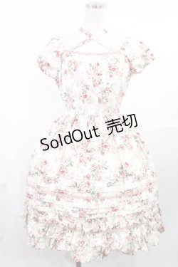 画像1: Victorian maiden / ロココブーケワンピース Free ロココピンク H-25-07-29-1003-CL-OP-NS-ZH