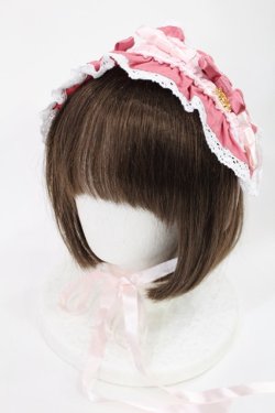 画像1: BABY,THE STARS SHINE BRIGHT / Bonbon Parfumヘッドドレス  ピンク H-25-07-29-1035-BA-AC-NS-ZH
