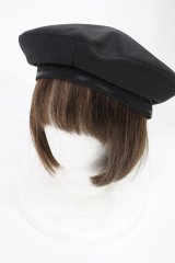 Amavel / Magical Cosmic Cosmetic ベレー帽  ブラック H-25-07-29-1039-CA-AC-NS-ZH
