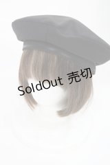 Amavel / Magical Cosmic Cosmetic ベレー帽  ブラック H-25-07-29-1039-CA-AC-NS-ZH