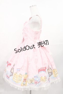 画像2: Angelic Pretty / Honey Cakeラウンドジャンパースカート（初版） Free ピンク H-25-07-29-1004-AP-OP-NS-ZH