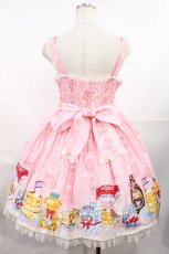 画像3: Angelic Pretty / Honey Cakeラウンドジャンパースカート（初版） Free ピンク H-25-07-29-1004-AP-OP-NS-ZH (3)