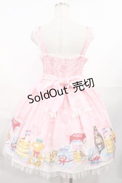 画像3: Angelic Pretty / Honey Cakeラウンドジャンパースカート(初版) Free ピンク H-25-07-29-1004-AP-OP-NS-ZH