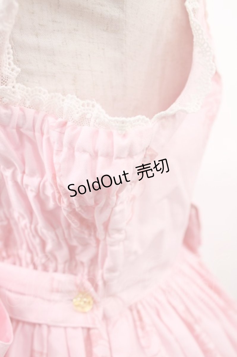 画像4: Angelic Pretty / Honey Cakeラウンドジャンパースカート（初版） Free ピンク H-25-07-29-1004-AP-OP-NS-ZH (4)