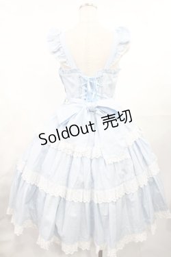 画像3: Angelic Pretty / Romanticティアードジャンパースカート Free サックス H-25-07-29-1007-AP-OP-NS-ZH