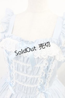 画像6: Angelic Pretty / Romanticティアードジャンパースカート Free サックス H-25-07-29-1007-AP-OP-NS-ZH