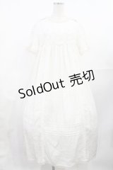 SERAPHIM / 花冠のワンピース  アイボリー H-25-07-29-1011-LO-OP-IG-ZH
