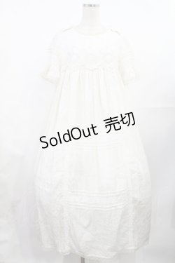 画像1: SERAPHIM / 花冠のワンピース  アイボリー H-25-07-29-1011-LO-OP-IG-ZH