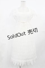 SERAPHIM / はしごリボンワンピース Free オフ H-25-07-29-1012-LO-OP-NS-ZH