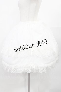 画像2: metamorphose / 総レーススカート  白 H-25-07-29-1013-ME-SK-KB-ZH