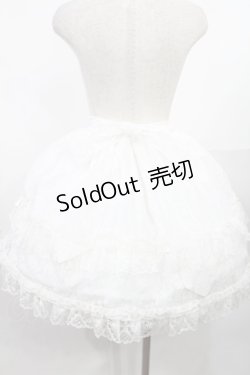 画像3: metamorphose / 総レーススカート  白 H-25-07-29-1013-ME-SK-KB-ZH