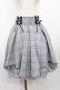 画像1: axes femme POETIQUE / レースアップイレヘムスカート M グレー H-25-07-29-1015-AX-SK-NS-ZH (1)