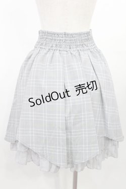 画像2: axes femme POETIQUE / レースアップイレヘムスカート M グレー H-25-07-29-1015-AX-SK-NS-ZH