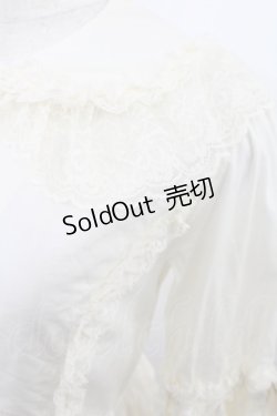 画像4: metamorphose / ラッパ袖ブラウス(ブロード) Free アイボリー H-25-07-29-1023-ME-BL-NS-ZH