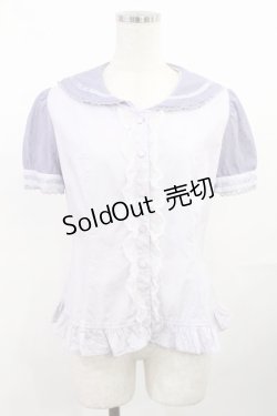 画像1: Angelic Pretty / Cosmicセーラーブラウス FREE ラベンダー H-25-07-29-1024-AP-BL-YZ-ZH