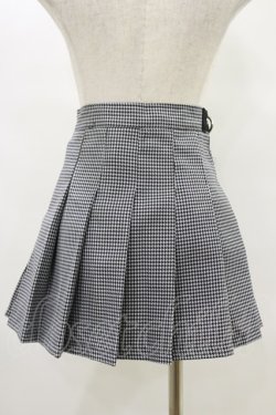 画像2: MORPH8NE / OFF SKIRT S ブラック×ホワイト H-25-07-29-010-PU-SK-KB-ZH