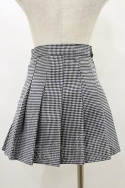 画像2: MORPH8NE / OFF SKIRT S ブラック×ホワイト H-25-07-29-012-PU-SK-KB-ZH
