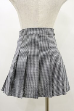 画像2: MORPH8NE / OFF SKIRT S ブラック×ホワイト H-25-07-29-013-PU-SK-KB-ZH