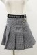画像1: MORPH8NE / OFF SKIRT S ブラック×ホワイト H-25-07-29-017-PU-SK-KB-ZH (1)