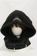 MORPH8NE / IGNORED BALACLAVA  ブラック H-25-07-29-019-PU-AC-KB-ZH