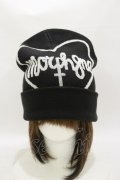 MORPH8NE / CURE BEANIE  ブラック H-25-07-29-023-PU-AC-KB-ZH