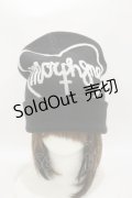 MORPH8NE / CURE BEANIE  ブラック H-25-07-29-023-PU-AC-KB-ZH
