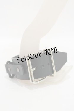 画像1: ニュリカデリック / ステイロックブレス  ブラック H-25-07-29-025-PU-AC-KB-ZI