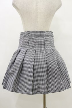 画像2: MORPH8NE / OFF SKIRT L ブラック×ホワイト H-25-07-29-003-PU-SK-KB-ZH