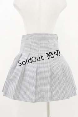 画像2: MORPH8NE / OFF SKIRT L ブラック×ホワイト H-25-07-29-003-PU-SK-KB-ZY