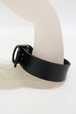 画像2: ニュリカデリック / ベルトバックルPUブレス  ブラック H-25-07-29-031-PU-AC-KB-ZI (2)