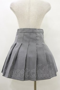 画像2: MORPH8NE / OFF SKIRT L ブラック×ホワイト H-25-07-29-004-PU-SK-KB-ZH